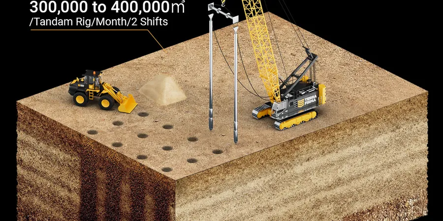 Diseño de Vibrocompactación en Suelos Granulares de Orizaba